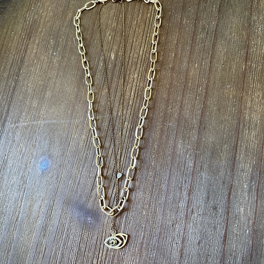 Evil eye necklace